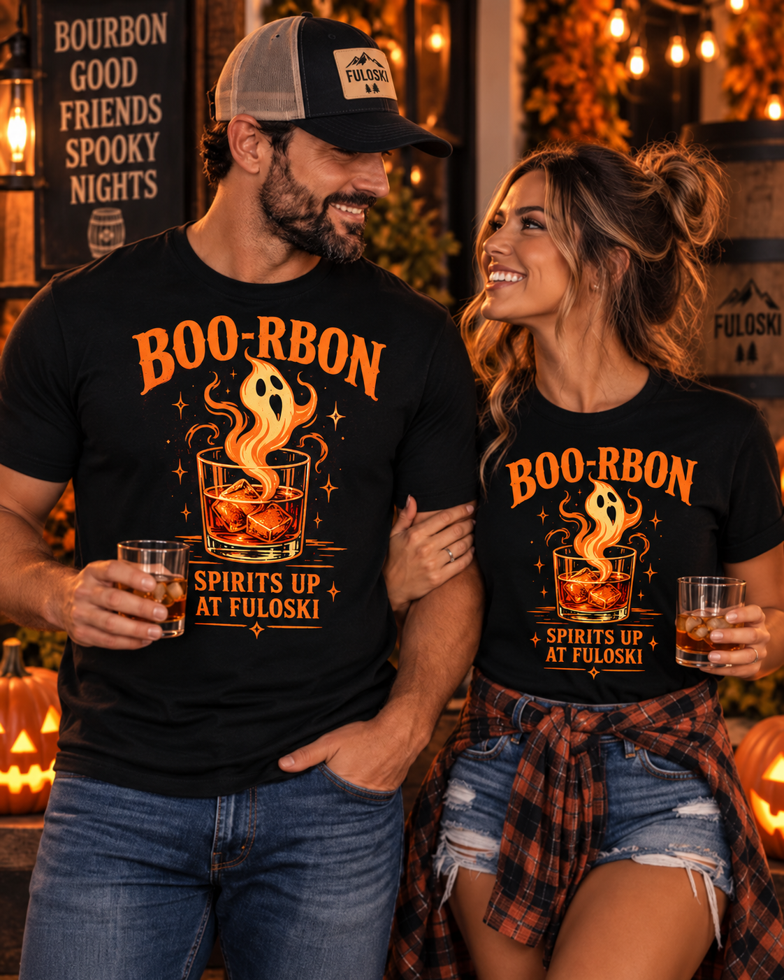 Boo-rbon · Spirits Up at Fuloski concept